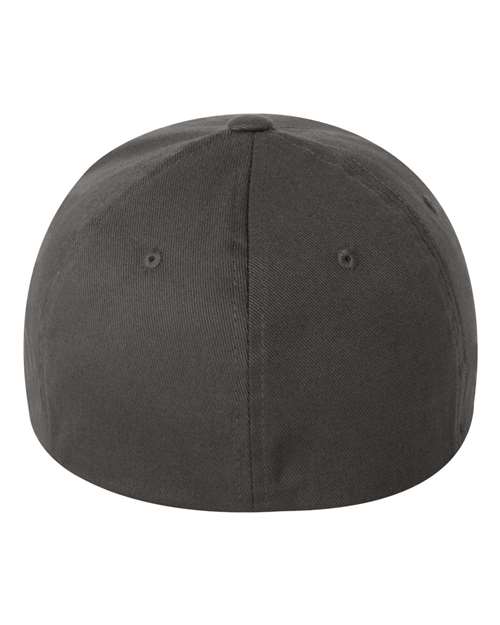 BUILD YOUR OWN - Laser Engraved Flexfit Cotton FITTED Leather Patch Hat - Pick your hat, pick your patch!