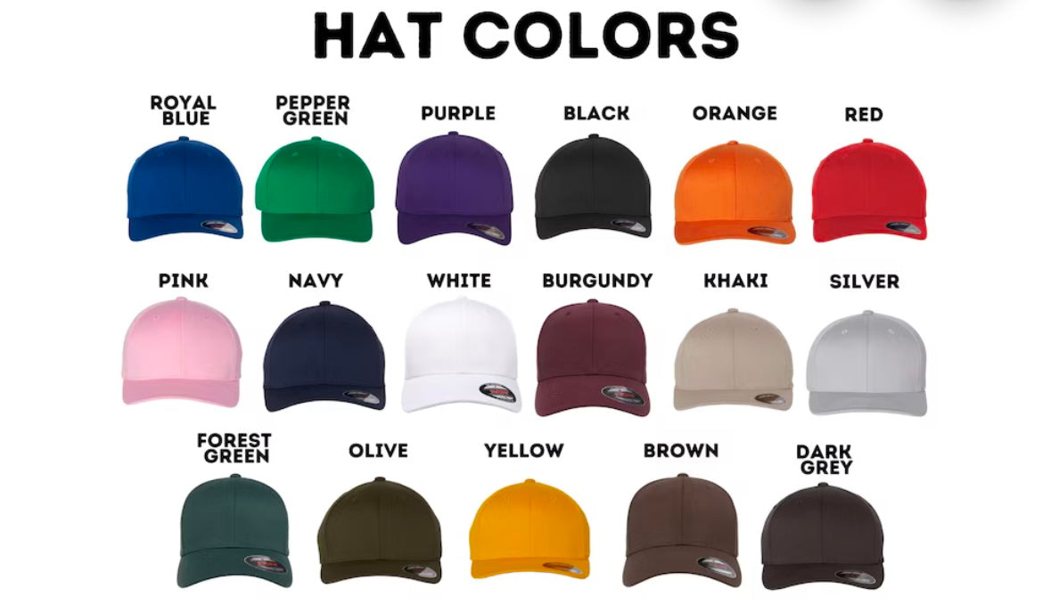 BUILD YOUR OWN - Laser Engraved Flexfit Cotton FITTED Leather Patch Hat - Pick your hat, pick your patch!