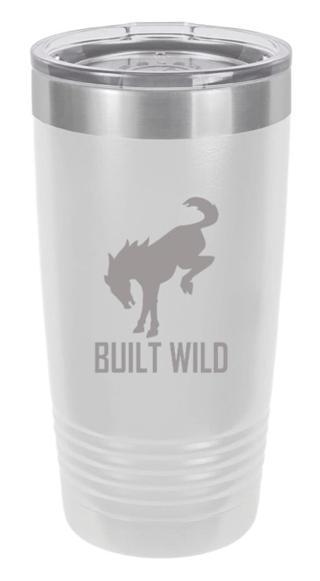 BRONCO "built wild" 20 oz Polar Camel tumbler with slider lid