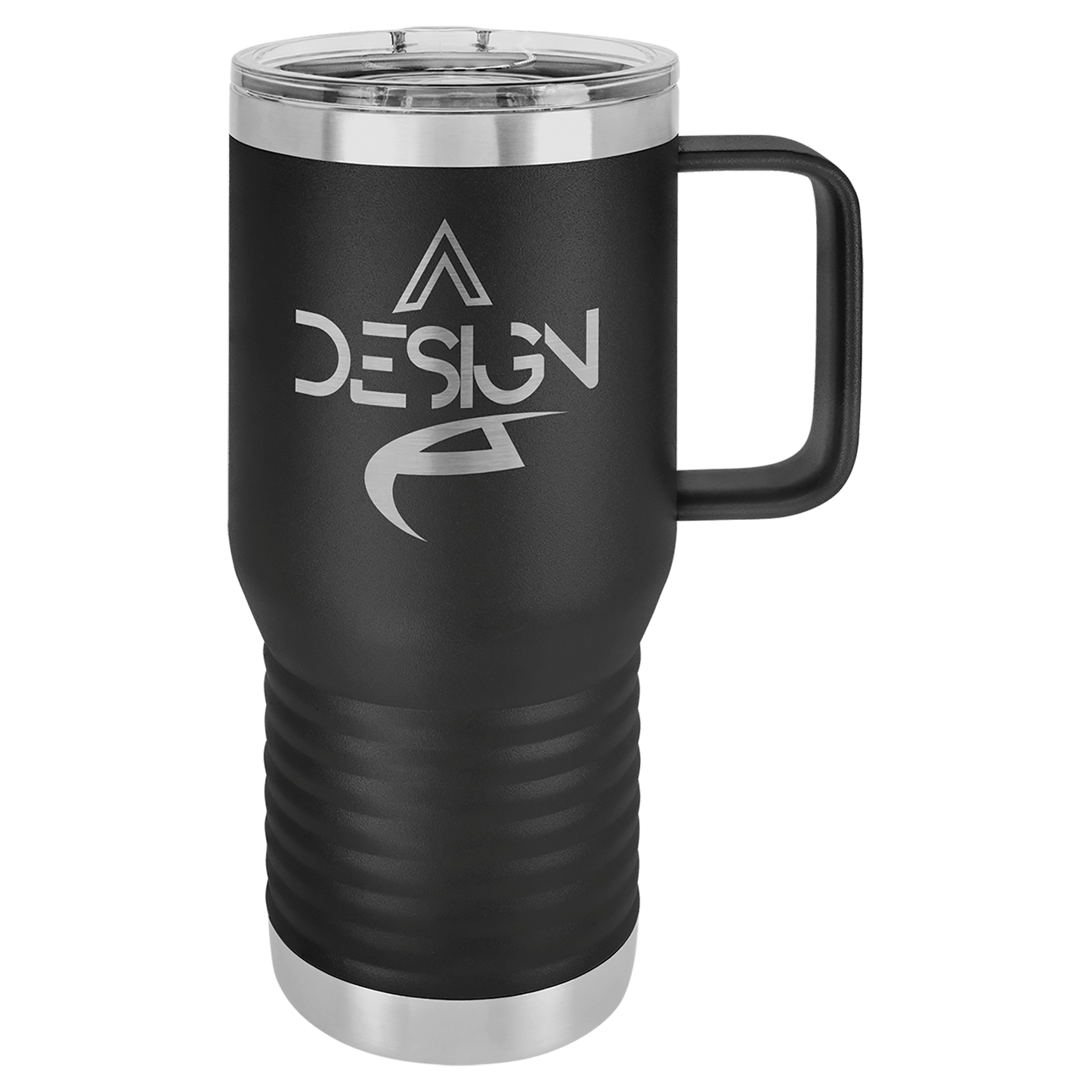 20 Ounce Polar Camel Laser Engraved Tumbler with Handle