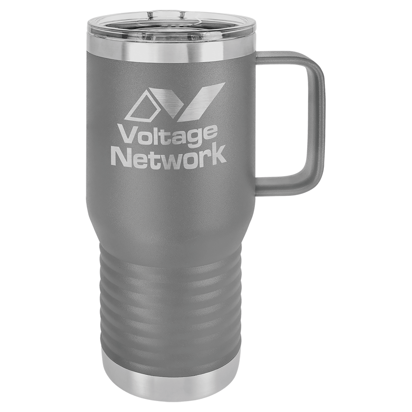 20 Ounce Polar Camel Laser Engraved Tumbler with Handle