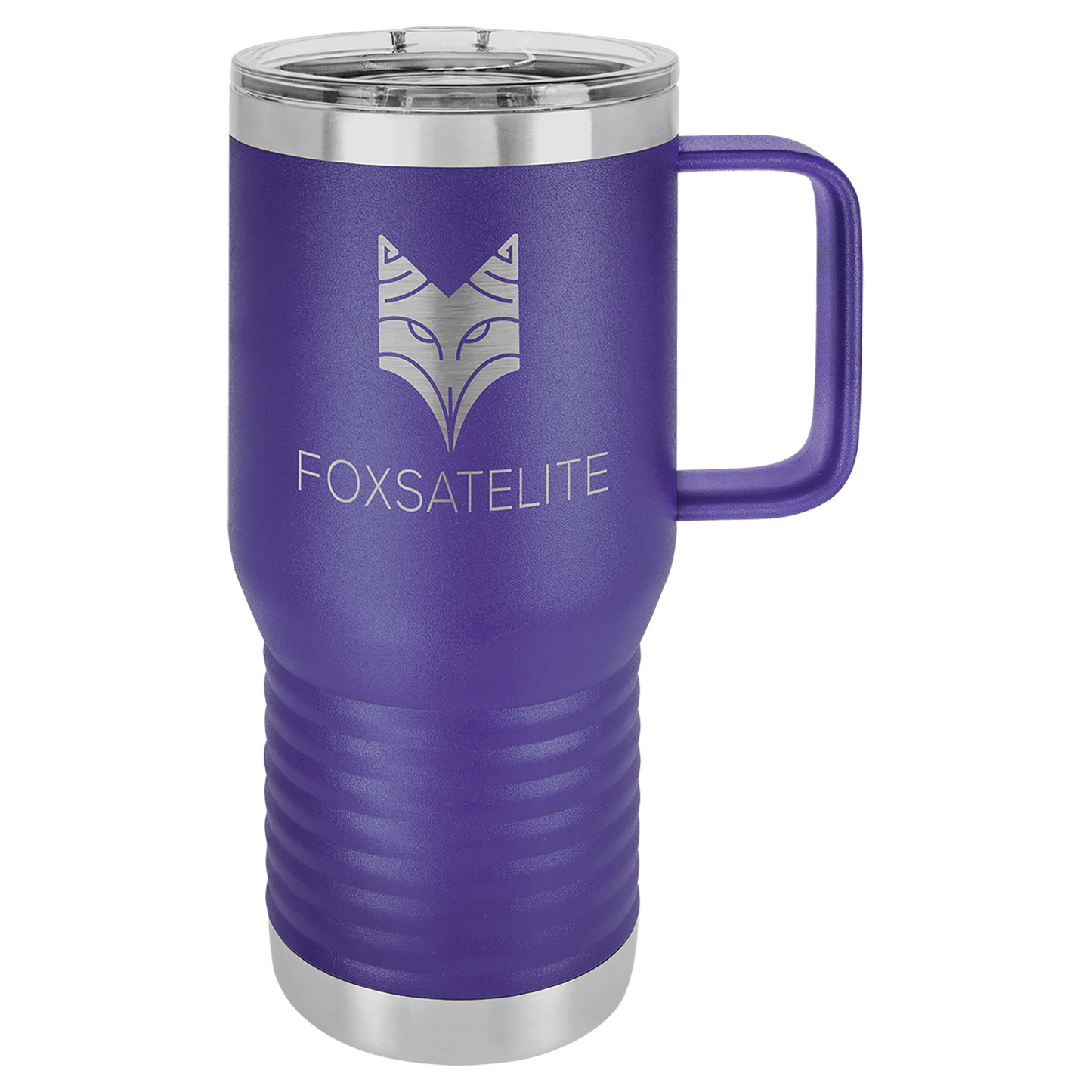 20 Ounce Polar Camel Laser Engraved Tumbler with Handle
