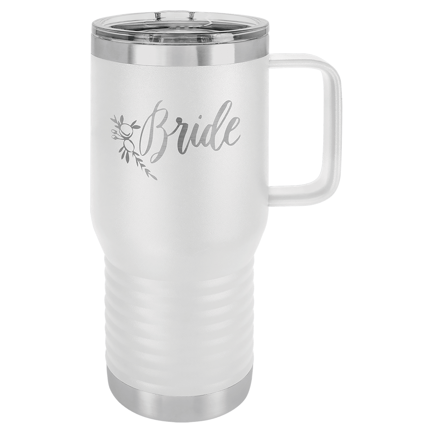 20 Ounce Polar Camel Laser Engraved Tumbler with Handle