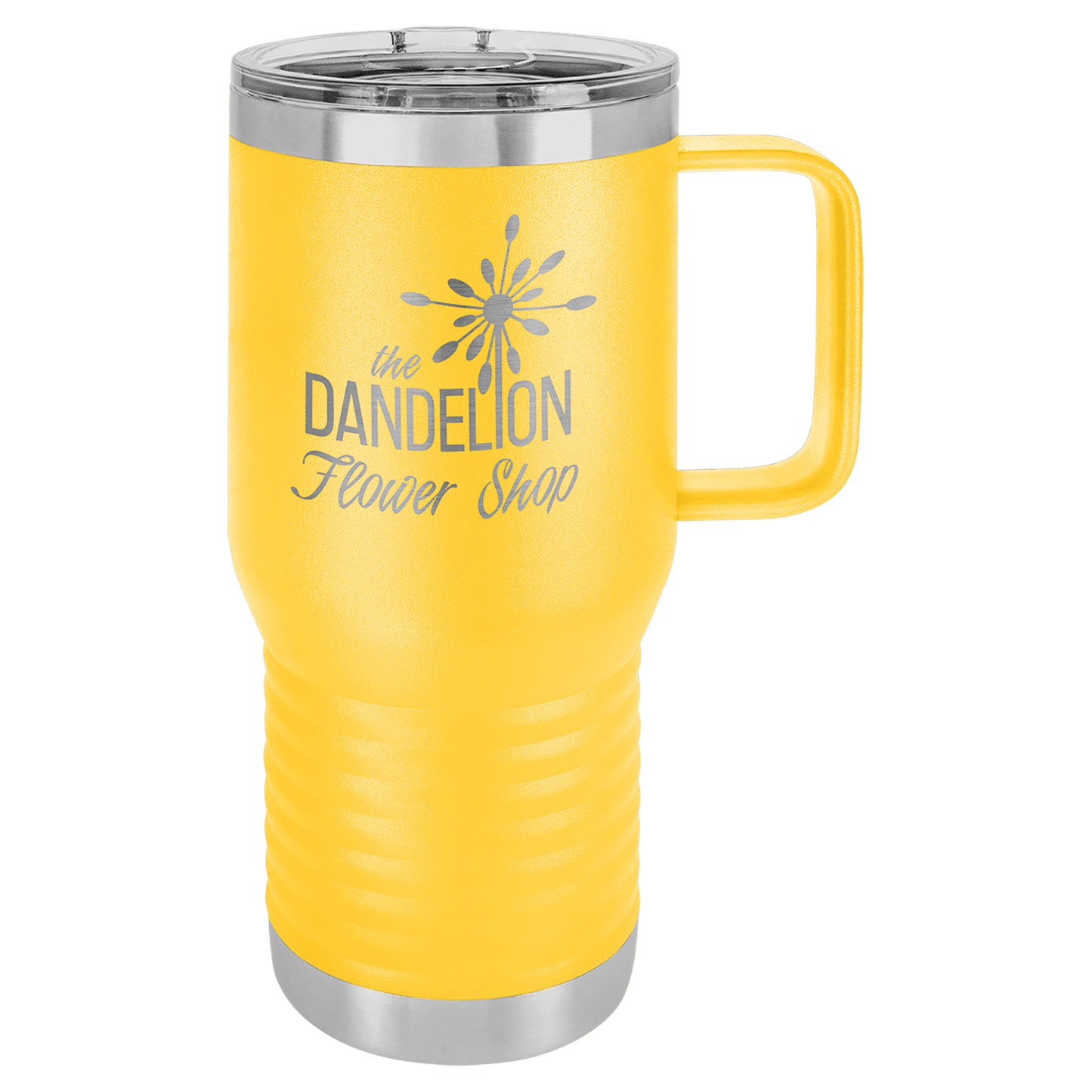 20 Ounce Polar Camel Laser Engraved Tumbler with Handle