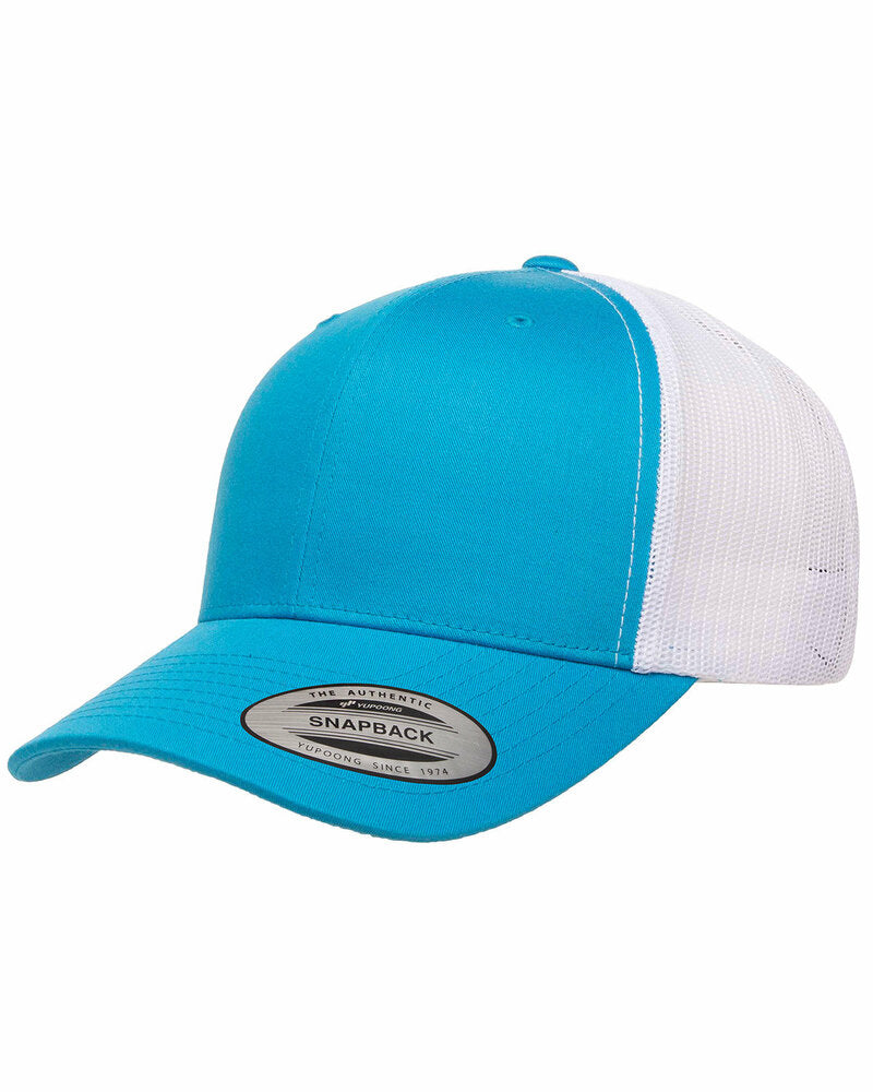BUILD YOUR OWN - YuPoong 6606 Laser Engraved Leather Patch Hat - Pick your hat, pick your patch!