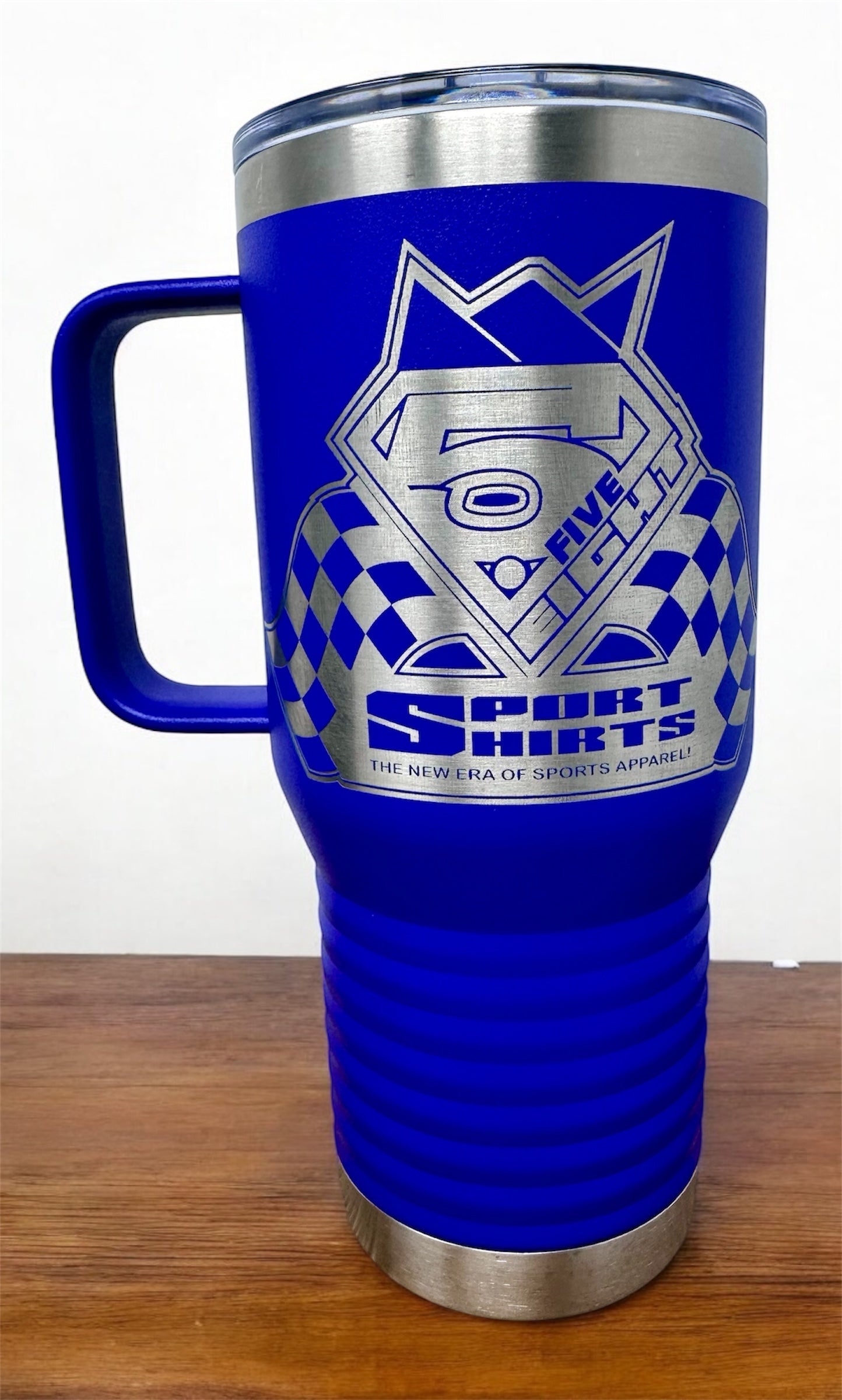 20 Ounce Polar Camel Laser Engraved Tumbler with Handle