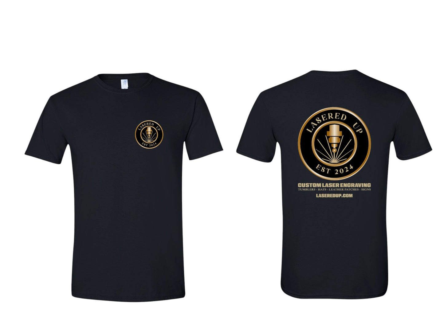 LASERED UP gear! Short Sleeve T-Shirt