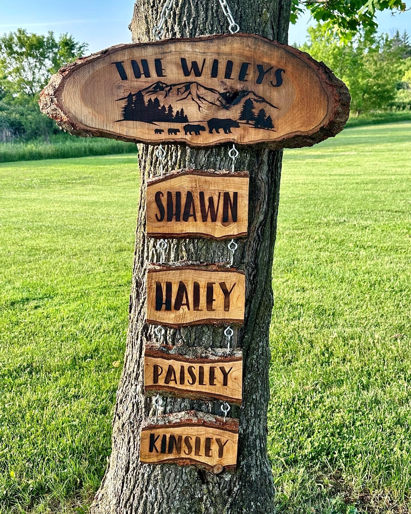 Laser Engraved Wood Signs