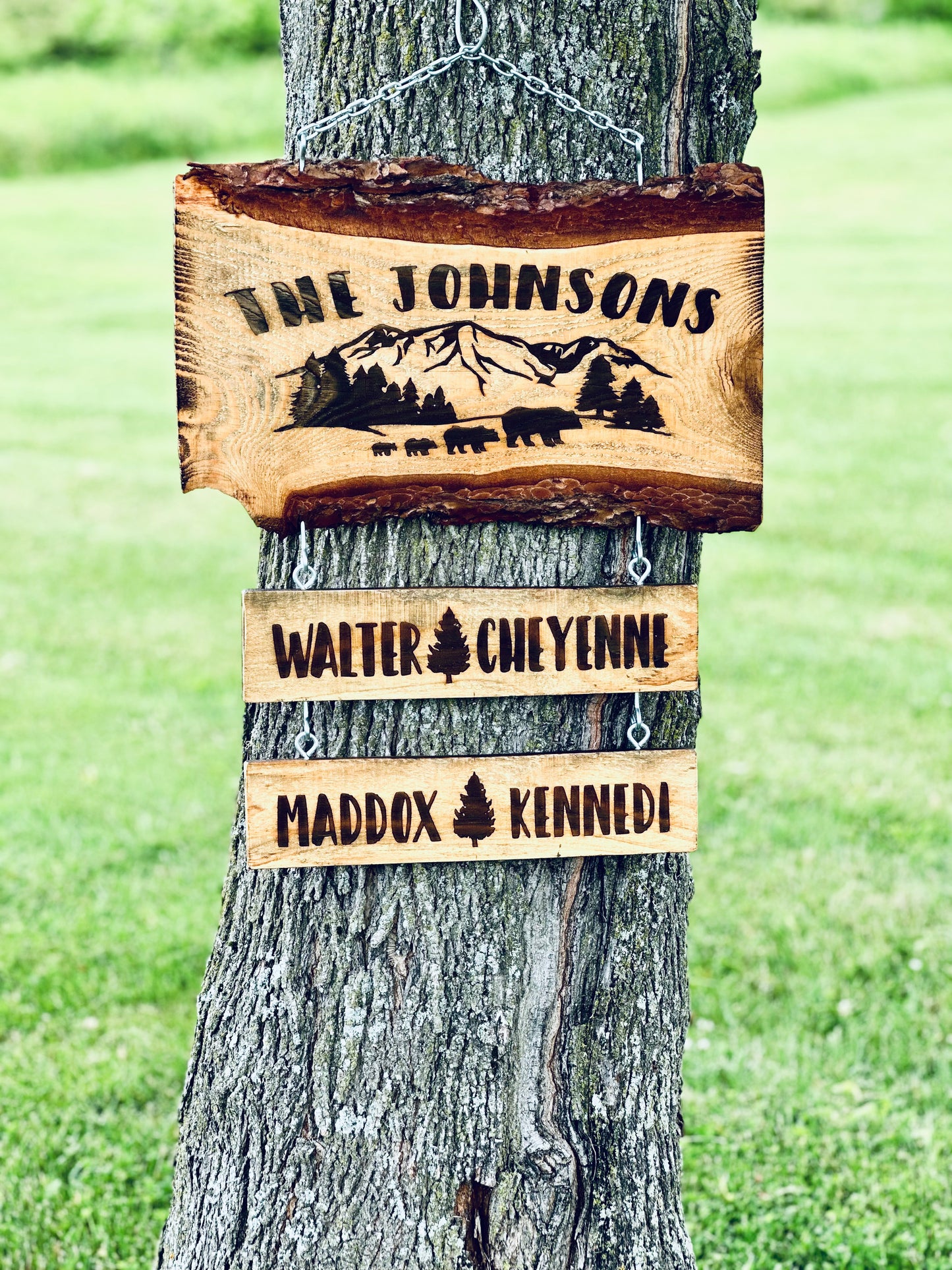 Laser Engraved Wood Signs