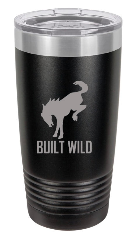 BRONCO "built wild" 20 oz Polar Camel tumbler with slider lid