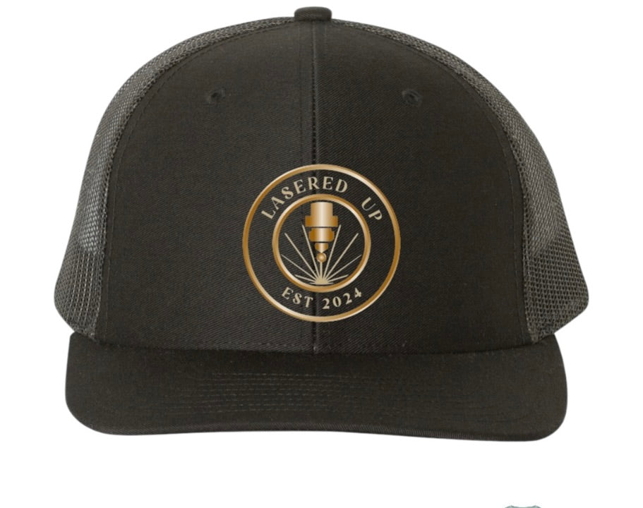 LASERED UP gear Richardson 112 trucker hat!