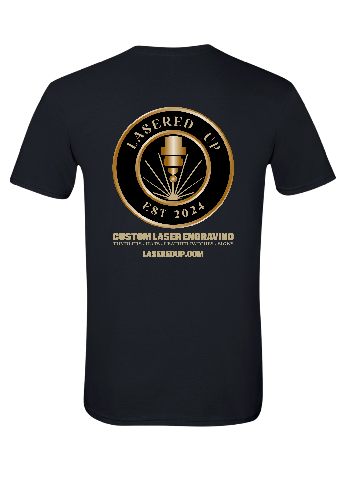 LASERED UP gear! Short Sleeve T-Shirt