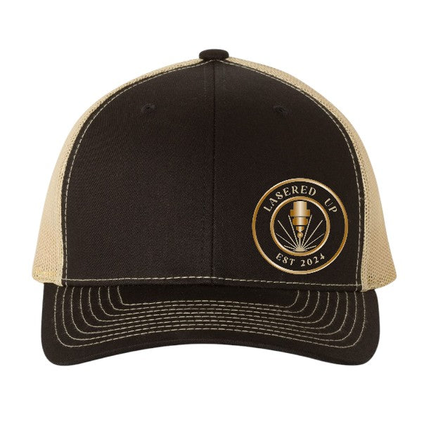 LASERED UP gear Richardson 112 trucker hat!