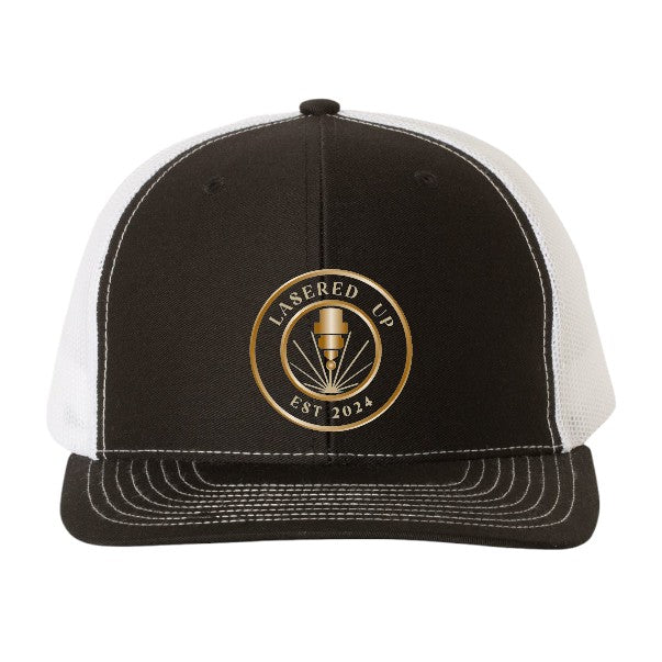 LASERED UP gear Richardson 112 trucker hat!