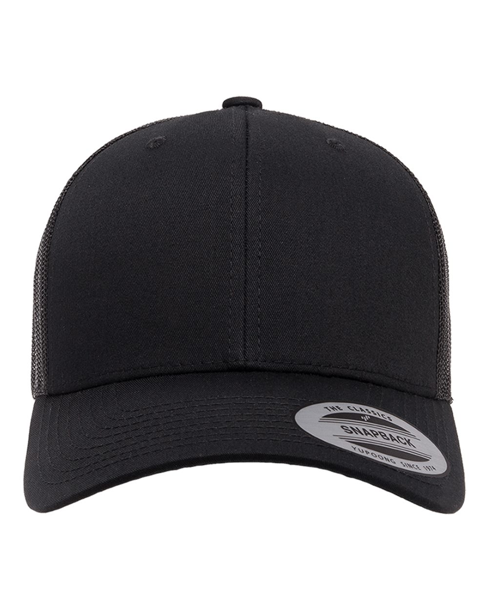 BUILD YOUR OWN - YuPoong 6606 Laser Engraved Leather Patch Hat - Pick your hat, pick your patch!
