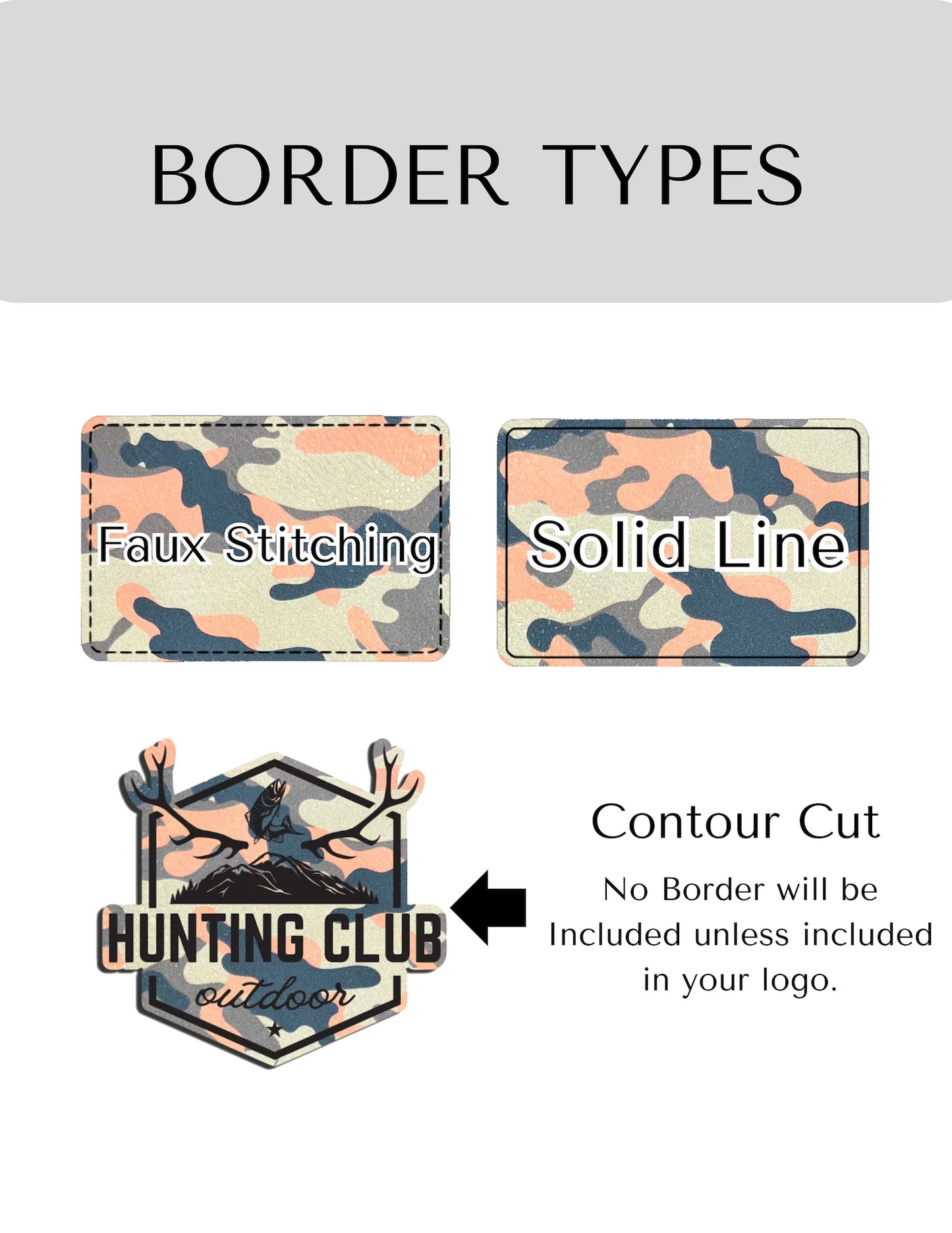 Leather Patches with ready to use Adhesive backing - Personalized